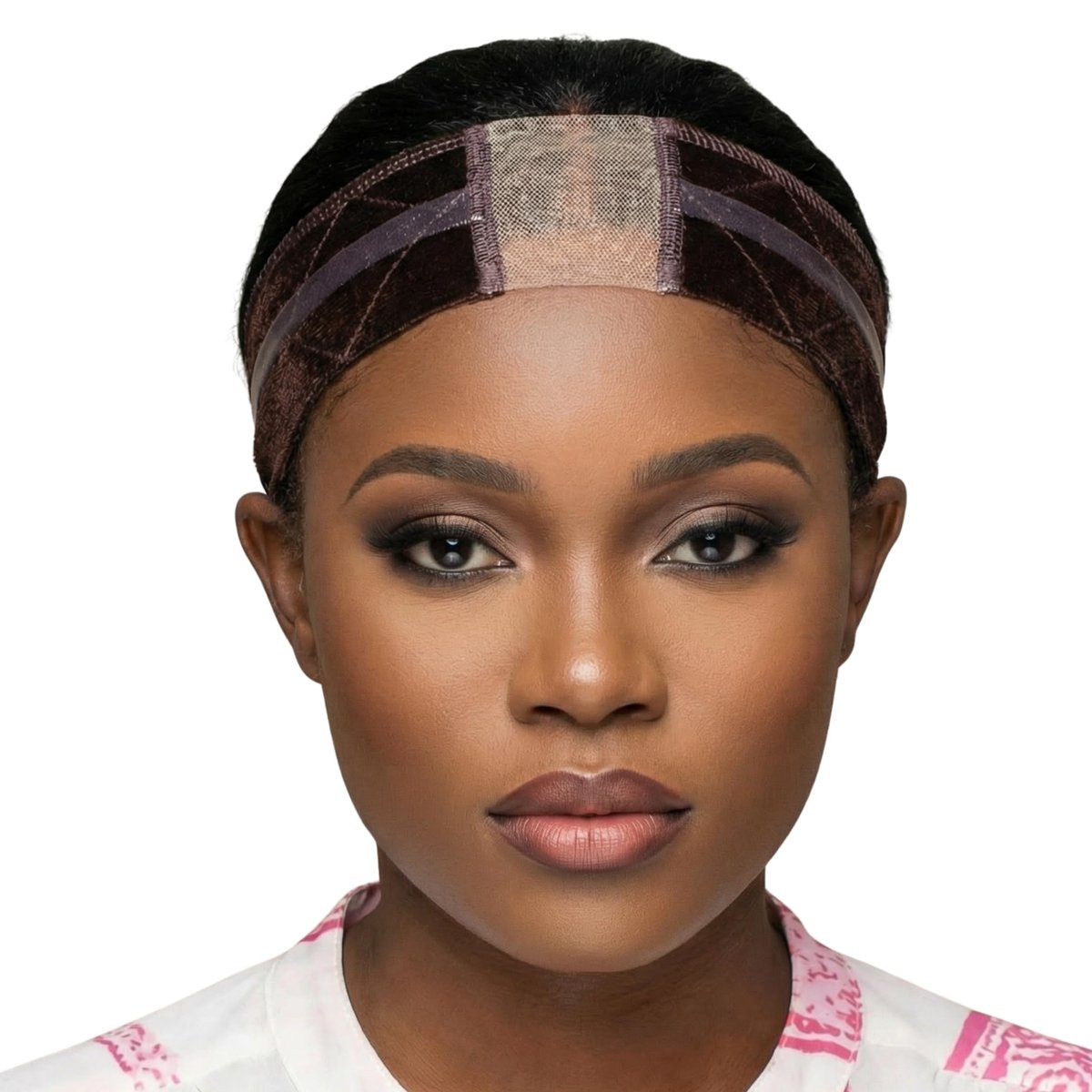 Wig Gripper Band for Lace Front and Glueless Wigs – Fully Adjustable, Non-Slip, Brown (1 Pack) Avelisse