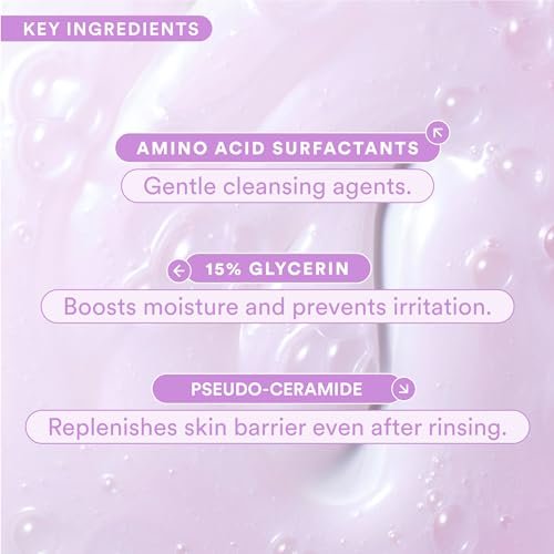Experiment Plasma Wash Moisture Depositing Gel Cream Cleanser - Hydrating, Barrier Restoring, Non-Stripping Face Wash with Glycerin & Jojoba Oil, 5.0 FL OZ - Gentle Facial Cleanser for All Skin Types Avelisse