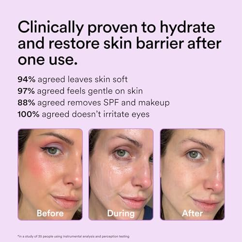 Experiment Plasma Wash Moisture Depositing Gel Cream Cleanser - Hydrating, Barrier Restoring, Non-Stripping Face Wash with Glycerin & Jojoba Oil, 5.0 FL OZ - Gentle Facial Cleanser for All Skin Types Avelisse