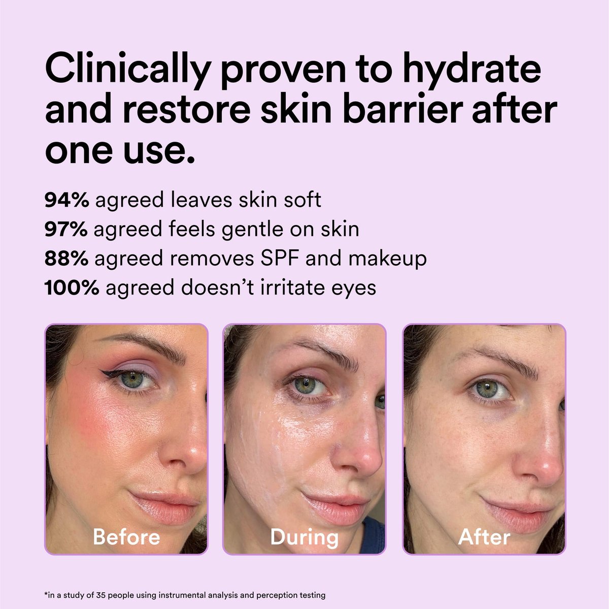 Experiment Plasma Wash Moisture Depositing Gel Cream Cleanser - Hydrating, Barrier Restoring, Non-Stripping Face Wash with Glycerin & Jojoba Oil, 5.0 FL OZ - Gentle Facial Cleanser for All Skin Types Avelisse