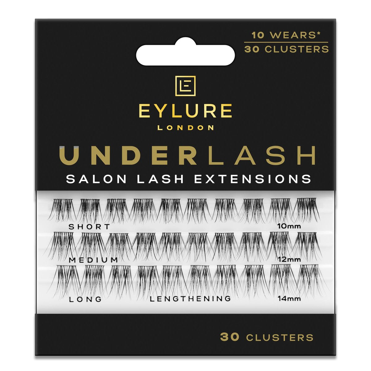 Eylure Underlash Lengthening Clusters – Natural False Lashes for a Subtle, Enhanced Look Avelisse