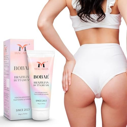 Bobae Brazilian Butt Enlargement Cream for Women – Natural Booty Growth & Enhancement Gel