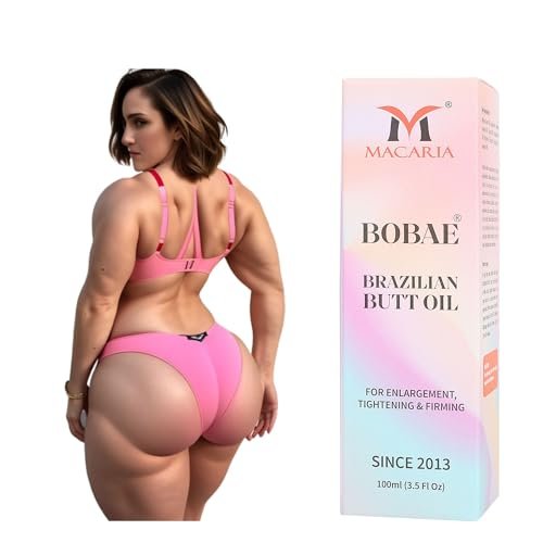 MACARIA Bobae Brazilian Buttock Enlargement Oil – Natural Hip Up & Butt Lift Cream, 3.5 Fl Oz - görsel 2