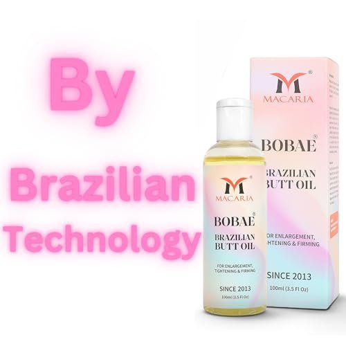 MACARIA Bobae Brazilian Buttock Enlargement Oil – Natural Hip Up & Butt Lift Cream, 3.5 Fl Oz - görsel 4