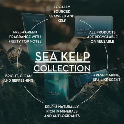 Scottish Fine Soaps Sea Kelp Body Cream with Organic Seaweed, Fresh Marine Fragrance, 75ml