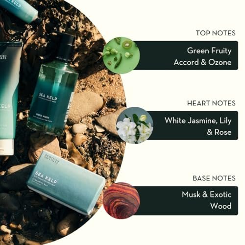 Scottish Fine Soaps Sea Kelp Body Cream with Organic Seaweed, Fresh Marine Fragrance, 75ml - görsel 6