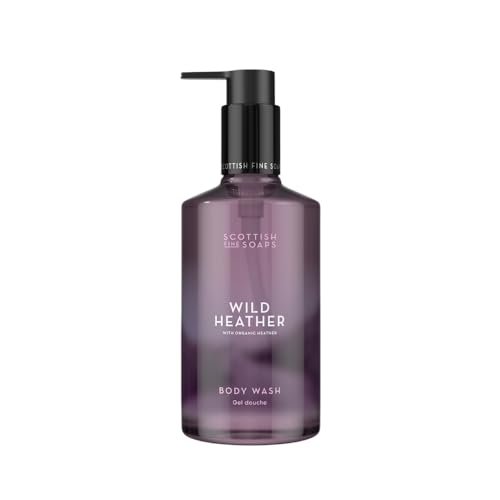 Scottish Fine Soaps Wild Heather Body Wash – Organic Heather Extract, Floral Honey Scent, Recyclable Bottle (300ml) - görsel 2