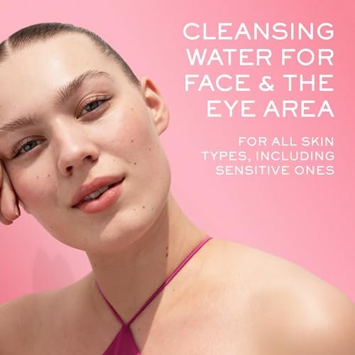 Nuxe Very Rose 3-in-1 Micellar Water - Soothing Facial Cleanser & Makeup Remover with Rose Extract, 6.7 Fl Oz Avelisse