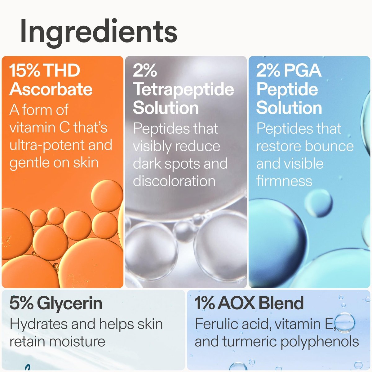 Skinfix Brighten + Firm 15% Vitamin C Serum for Face - Fades Dark Spots & Fine Lines - Safe for Sensitive & Aging Skin Avelisse