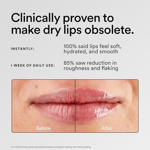 Experiment Softwear Smoothing Lip Treatment Balm - 24hr Hydration with Squalane, Glycerin, & Pomegranate Sterols - Intensive Moisture & Repair for Extra Dry, Flaky Lips - Vegan Lip Balm, .34 FL OZ - görsel 8