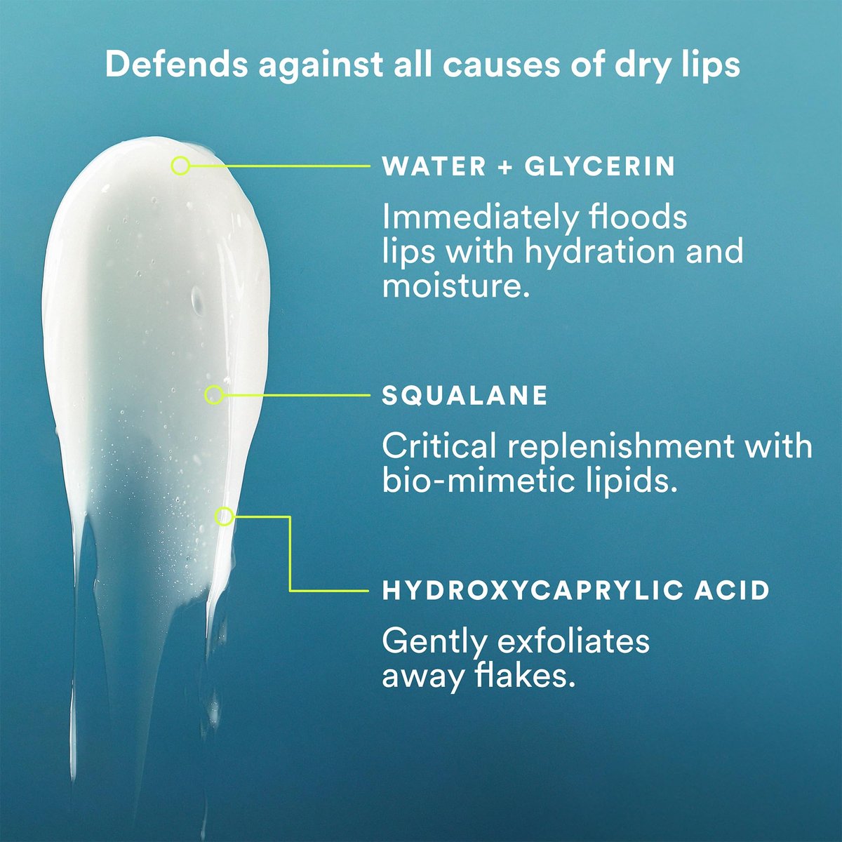 Experiment Softwear Smoothing Lip Treatment Balm - 24hr Hydration with Squalane, Glycerin, & Pomegranate Sterols - Intensive Moisture & Repair for Extra Dry, Flaky Lips - Vegan Lip Balm, .34 FL OZ - görsel 5