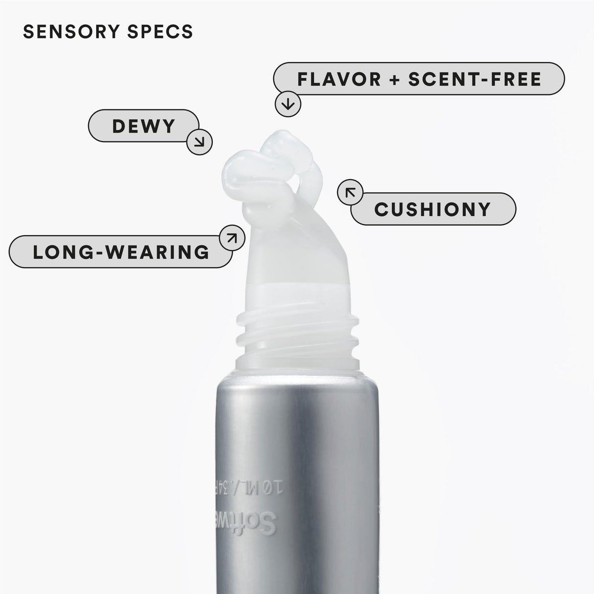 Experiment Softwear Smoothing Lip Treatment Balm - 24hr Hydration with Squalane, Glycerin, & Pomegranate Sterols - Intensive Moisture & Repair for Extra Dry, Flaky Lips - Vegan Lip Balm, .34 FL OZ - görsel 15