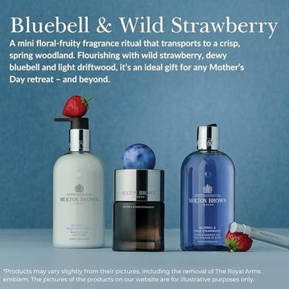 Molton Brown Bluebell & Wild Strawberry Body Wash 10 fl. oz. - Luxurious Shower Gel