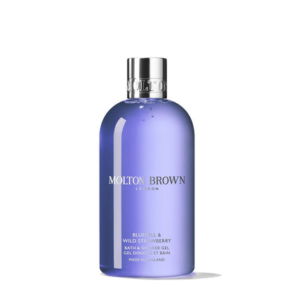 Molton Brown Bluebell & Wild Strawberry Body Wash 10 fl. oz. - Luxurious Shower Gel