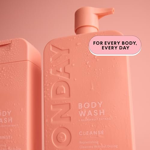 MONDAY HAIRCARE CLEANSE Body Wash with Grapefruit Extract, Hyaluronic Acid, Shea Butter, Coconut Oil for Normal to Oily/Combination Skin - 30.4 Fl Oz - görsel 16
