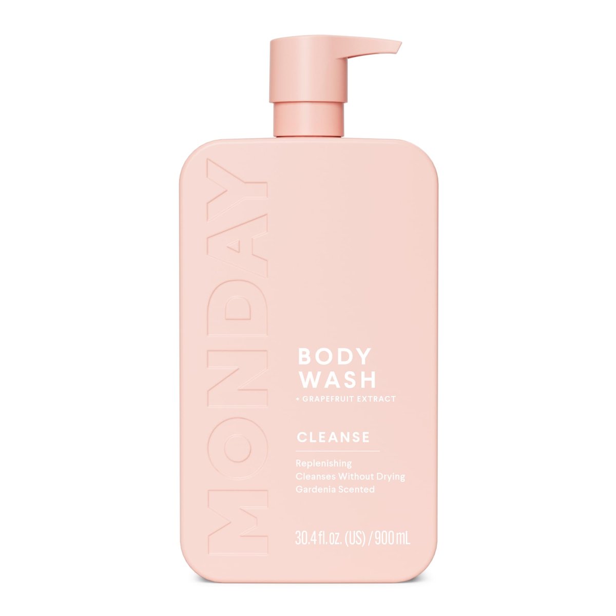 MONDAY HAIRCARE CLEANSE Body Wash with Grapefruit Extract, Hyaluronic Acid, Shea Butter, Coconut Oil for Normal to Oily/Combination Skin - 30.4 Fl Oz - görsel 1