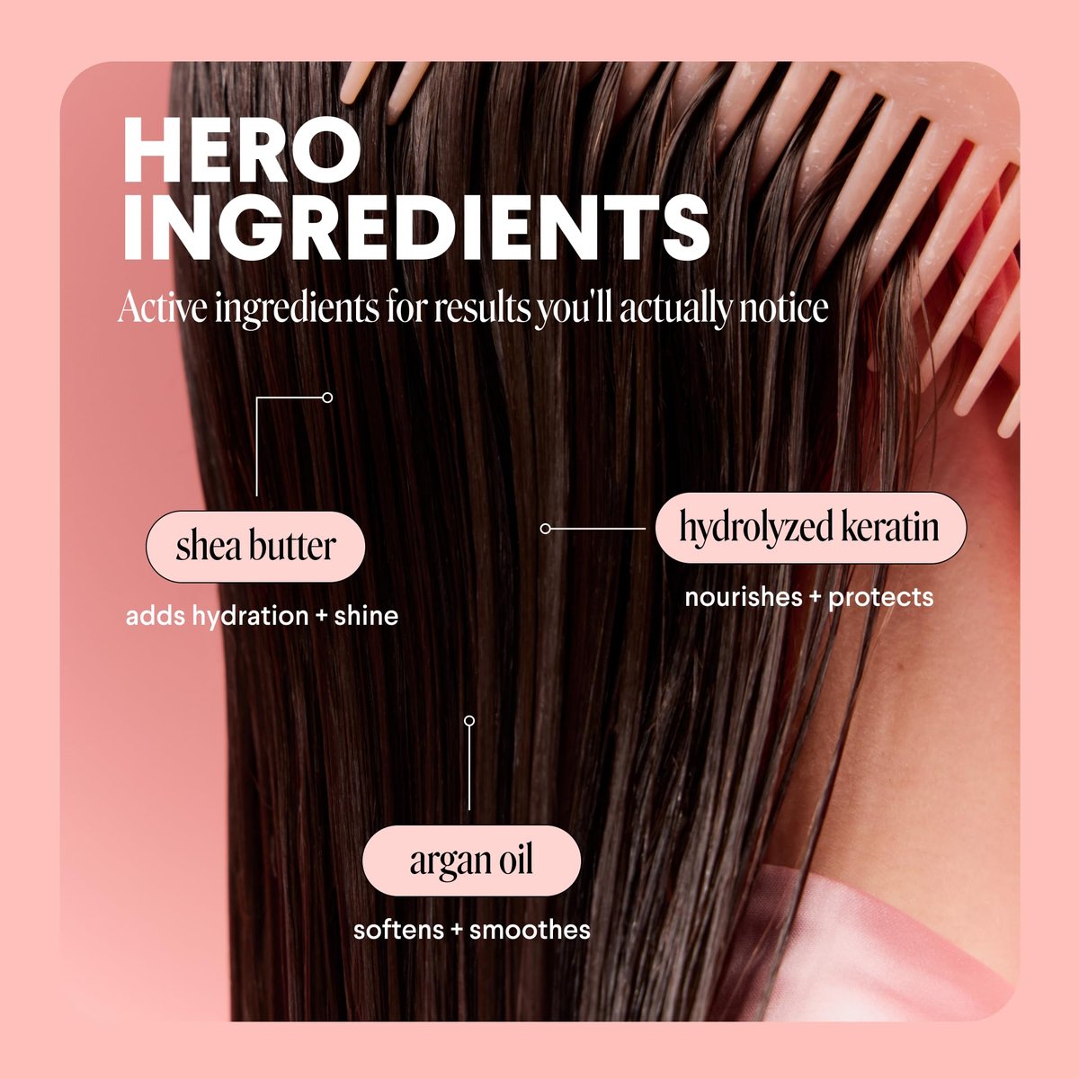 MONDAY HAIRCARE Deep Moisture Hair Mask with Keratin, Argan Oil, Shea Butter & Coconut Oil for Dry to Damaged Hair – 250 mL - görsel 7
