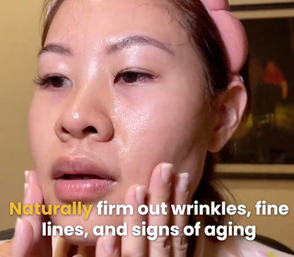 Korean Bio Collagen Face Mask - Deep Hydrating Pore Reducing Mask for Glass Glowy Skin | 4 Count