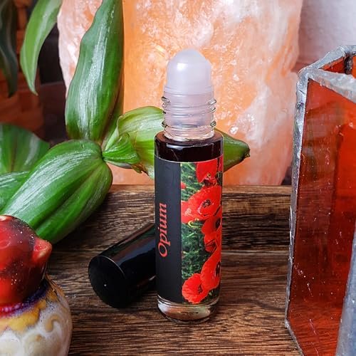 Shadow Scents Opium Perfume for Women - Sensual Oriental Roll-on Perfume Oil with Woods, Spices & Florals (0.33 Fl Oz) Avelisse