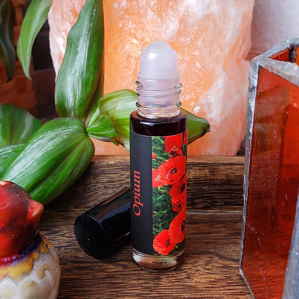 Shadow Scents Opium Perfume for Women - Sensual Oriental Roll-on Perfume Oil with Woods, Spices & Florals (0.33 Fl Oz) Avelisse