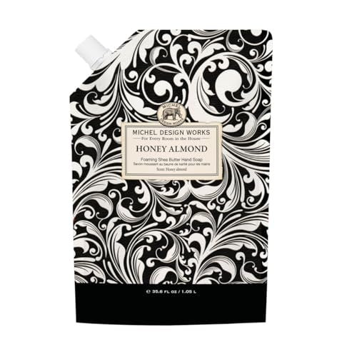 Michel Design Works Honey Almond Foaming Hand Soap Refill – Gentle & Nourishing Hand Wash Avelisse