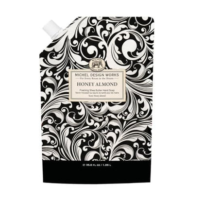 Michel Design Works Honey Almond Foaming Hand Soap Refill – Gentle & Nourishing Hand Wash Avelisse