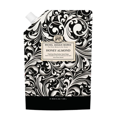 Michel Design Works Honey Almond Foaming Hand Soap Refill – Gentle & Nourishing Hand Wash Avelisse
