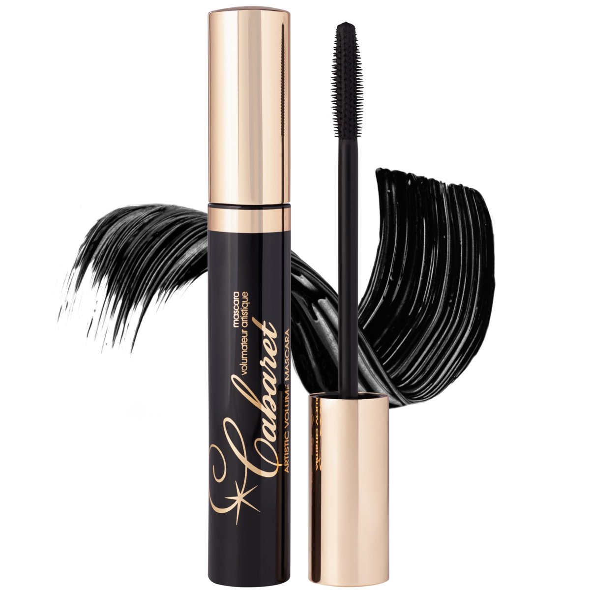 Vivienne Sabó Classic Mascara Cabaret – Volume & Length Mascara for Defined Everyday Lashes, Smudge-Resistant, Cruelty-Free, Blackest Black, Made in Italy, 0.3 fl oz - görsel 1
