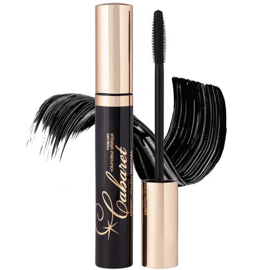 Vivienne Sabó Classic Mascara Cabaret – Volume & Length Mascara for Defined Everyday Lashes, Smudge-Resistant, Cruelty-Free, Blackest Black, Made in Italy, 0.3 fl oz