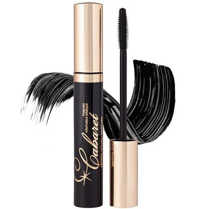 Vivienne Sabó Classic Mascara Cabaret – Volume & Length Mascara for Defined Everyday Lashes, Smudge-Resistant, Cruelty-Free, Blackest Black, Made in Italy, 0.3 fl oz