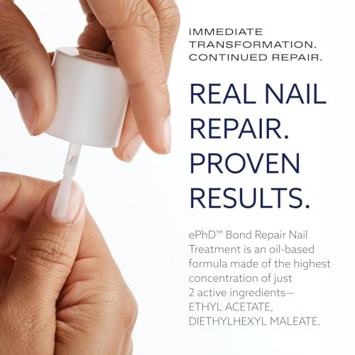 ePhD Bond Repair Nail Treatment – Strengthen, Restore & Rebuild Brittle Nails from Within – Clear Formula for Damaged or Post-Gel Nails, Use Alone or as Polish Base - görsel 10