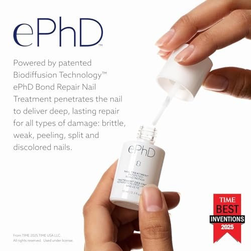 ePhD Bond Repair Nail Treatment – Strengthen, Restore & Rebuild Brittle Nails from Within – Clear Formula for Damaged or Post-Gel Nails, Use Alone or as Polish Base - görsel 4