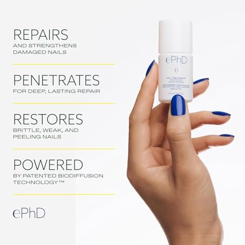 ePhD Bond Repair Nail Treatment – Strengthen, Restore & Rebuild Brittle Nails from Within – Clear Formula for Damaged or Post-Gel Nails, Use Alone or as Polish Base - görsel 6
