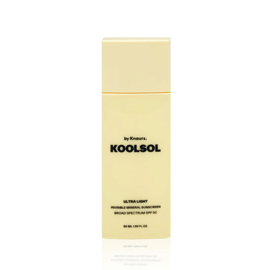 KOOLSOL Mineral Invisible Korean Centella Face Sunscreen SPF 50+ | No White Cast, Reef Safe, Non-Greasy for Sensitive Skin with Aloe, Niacinamide & Panthenol | 50mL Travel Safe Avelisse