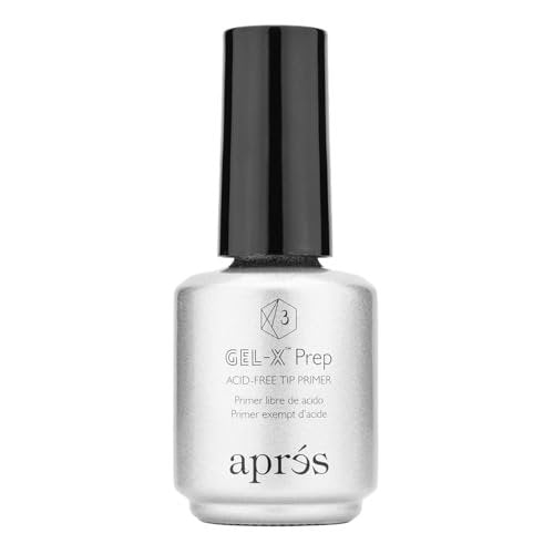 APRÉS Gel-X Prep Acid-Free Tip Primer 15 ml – Nail Tip Etching Prep for Improved Adhesion - görsel 2
