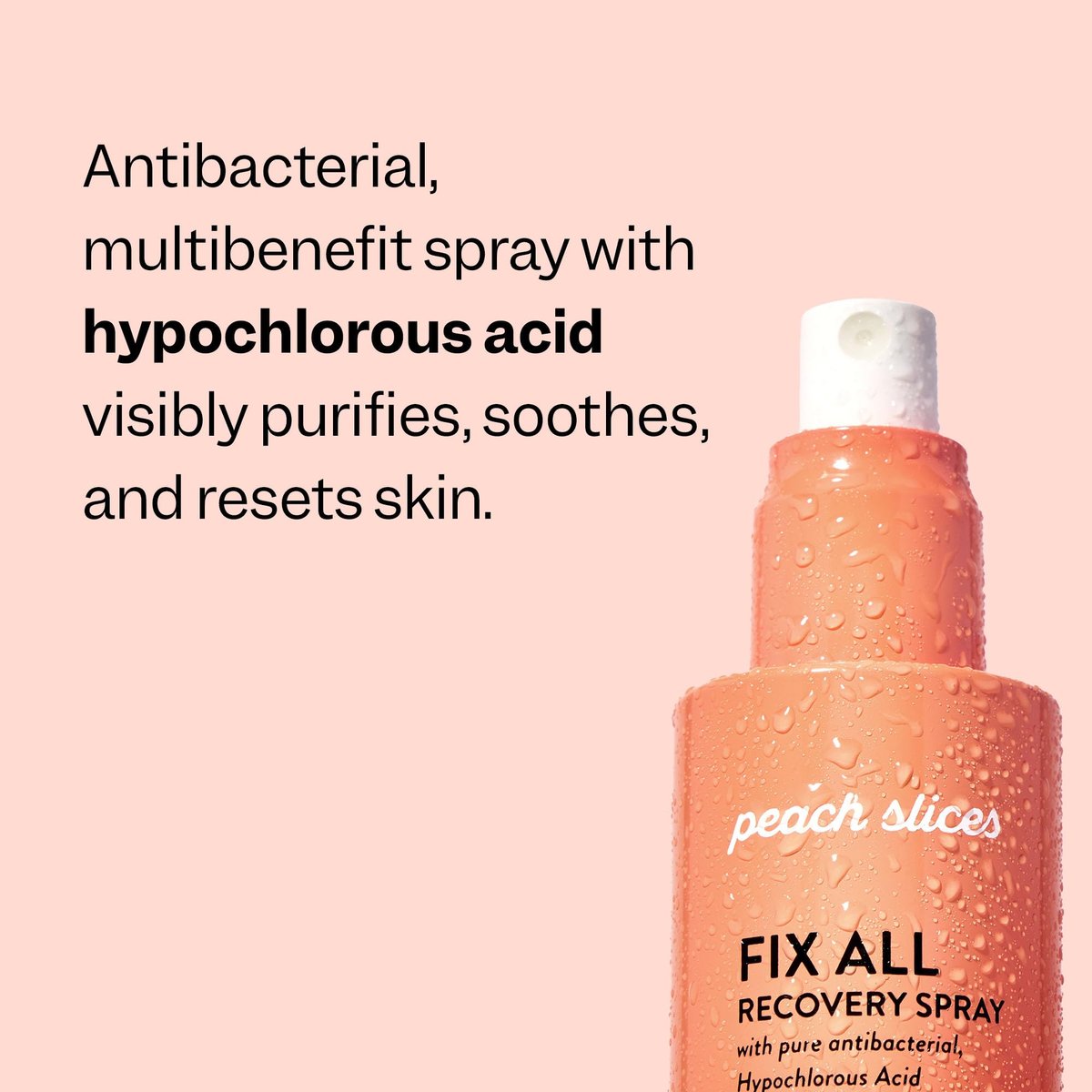 Peach Slices Fix All Recovery Spray - Hypochlorous Acid Face Mist for Acne, Redness, and Stressed Skin - Vegan & Cruelty-Free Korean Skincare (4 oz) - görsel 7