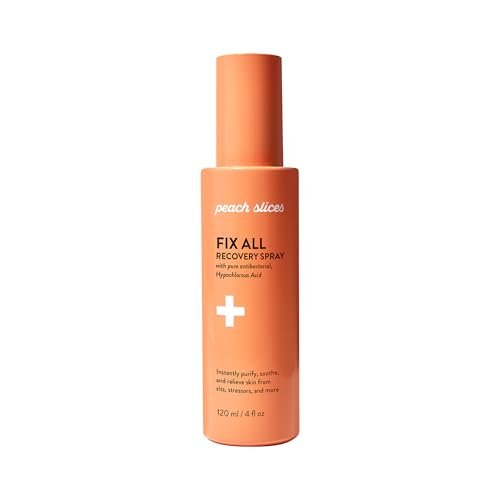 Peach Slices Fix All Recovery Spray - Hypochlorous Acid Face Mist for Acne, Redness, and Stressed Skin - Vegan & Cruelty-Free Korean Skincare (4 oz) - görsel 2
