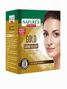 Nature Essence Gold Bleach Bleaching Cream – 43g Herbal Facial Bleach for Natural Skin Lightening