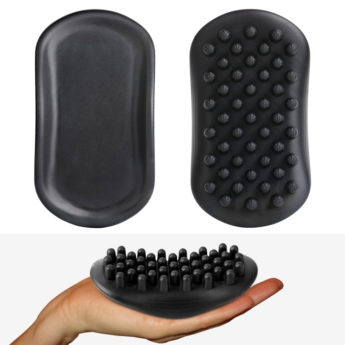Twist Styler Brush for Black Men - Premium Durable Washable Hair Sponge for Curls, Afro 4C Hair & Coiled Textures - Ergonomic Grip Home Styling Essential Hair Brush for Men & Barbers Avelisse