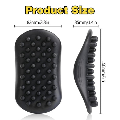Twist Styler Brush for Black Men - Premium Durable Washable Hair Sponge for Curls, Afro 4C Hair & Coiled Textures - Ergonomic Grip Home Styling Essential Hair Brush for Men & Barbers Avelisse