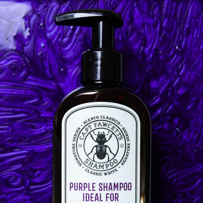 CAPTAIN FAWCETT Bianco Classico Shampoo - Sulfate-Free Anti-Dandruff & Hair Growth Shampoo for Dry Scalp, Oily Hair & Seborrheic Dermatitis - 250ml