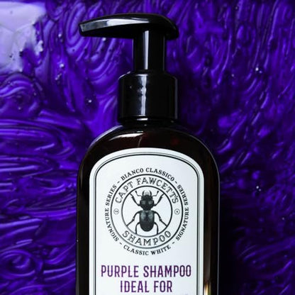 CAPTAIN FAWCETT Bianco Classico Shampoo - Sulfate-Free Anti-Dandruff & Hair Growth Shampoo for Dry Scalp, Oily Hair & Seborrheic Dermatitis - 250ml