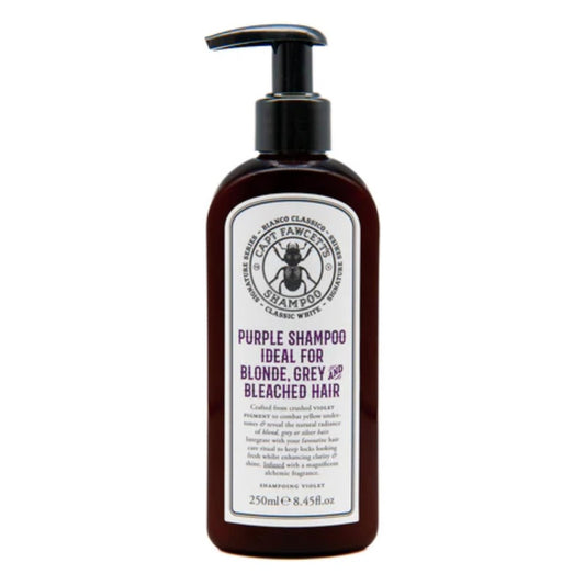CAPTAIN FAWCETT Bianco Classico Shampoo - Sulfate-Free Anti-Dandruff & Hair Growth Shampoo for Dry Scalp, Oily Hair & Seborrheic Dermatitis - 250ml