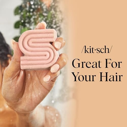 Kitsch Argan Oil Shampoo Bar for Hair Growth – Repairing & Moisturizing Shampoo for Women & Men – Paraben, Phthalates, Silicone & Sulfate Free – Made in USA, 3.2 oz - görsel 13