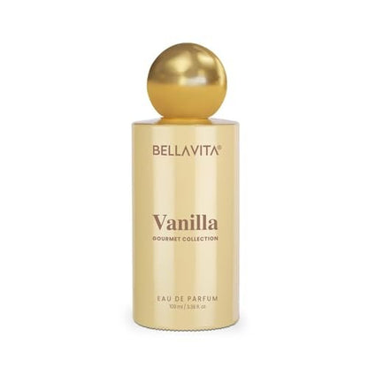 Bellavita Luxury Vanilla Eau de Parfum - 100 ml | Gourmet Coconut & Vanilla Unisex Fragrance for Men and Women