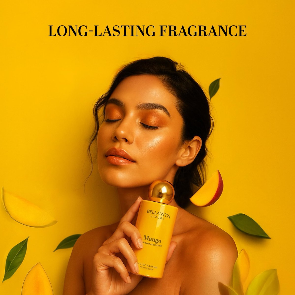 Bellavita Luxury Mango Eau de Parfum | 100 ml (3.4 fl.oz.) | Gourmet Unisex Fragrance with Mango, Ylang, and Siam Benzoin Notes - görsel 9