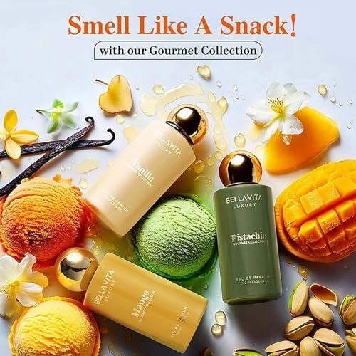 Bellavita Luxury Mango Eau de Parfum | 100 ml (3.4 fl.oz.) | Gourmet Unisex Fragrance with Mango, Ylang, and Siam Benzoin Notes - görsel 14