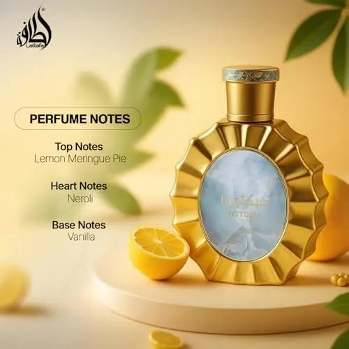 Lattafa Victoria for Women Eau de Parfum Spray, 3.4 oz / 100 ml - Golden Fragrance Avelisse