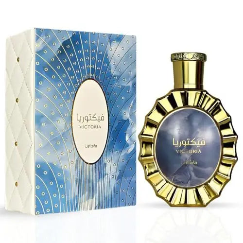 Lattafa Victoria for Women Eau de Parfum Spray, 3.4 oz / 100 ml - Golden Fragrance Avelisse