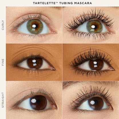 Tarte Best of Tarte Mascara Trio Set – Travel Size Tubing Mascaras for Volume & Length, Smudge-Proof, Flake-Free, Easy Removal, Cruelty-Free, Black Avelisse